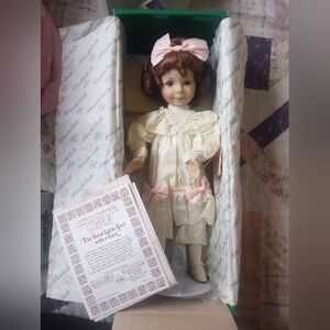 Edwin m Knowles porcelain doll